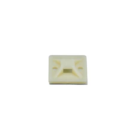 Panduit Adhesive Back Mount, 3/4" X 3/4" X 1/4", (30 Pack), 30PK SMP12A-3X